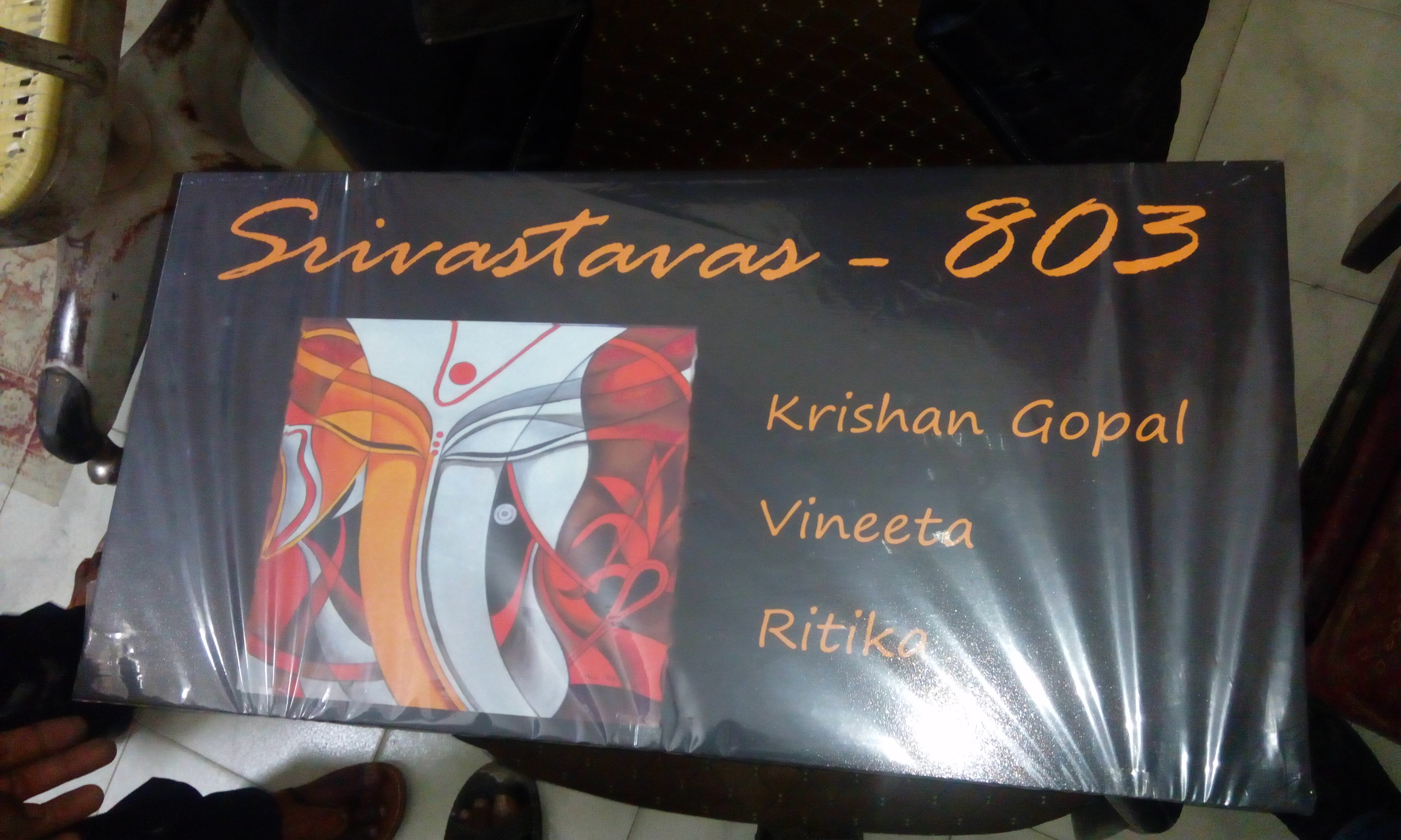 Completed name plates installation by Staynish