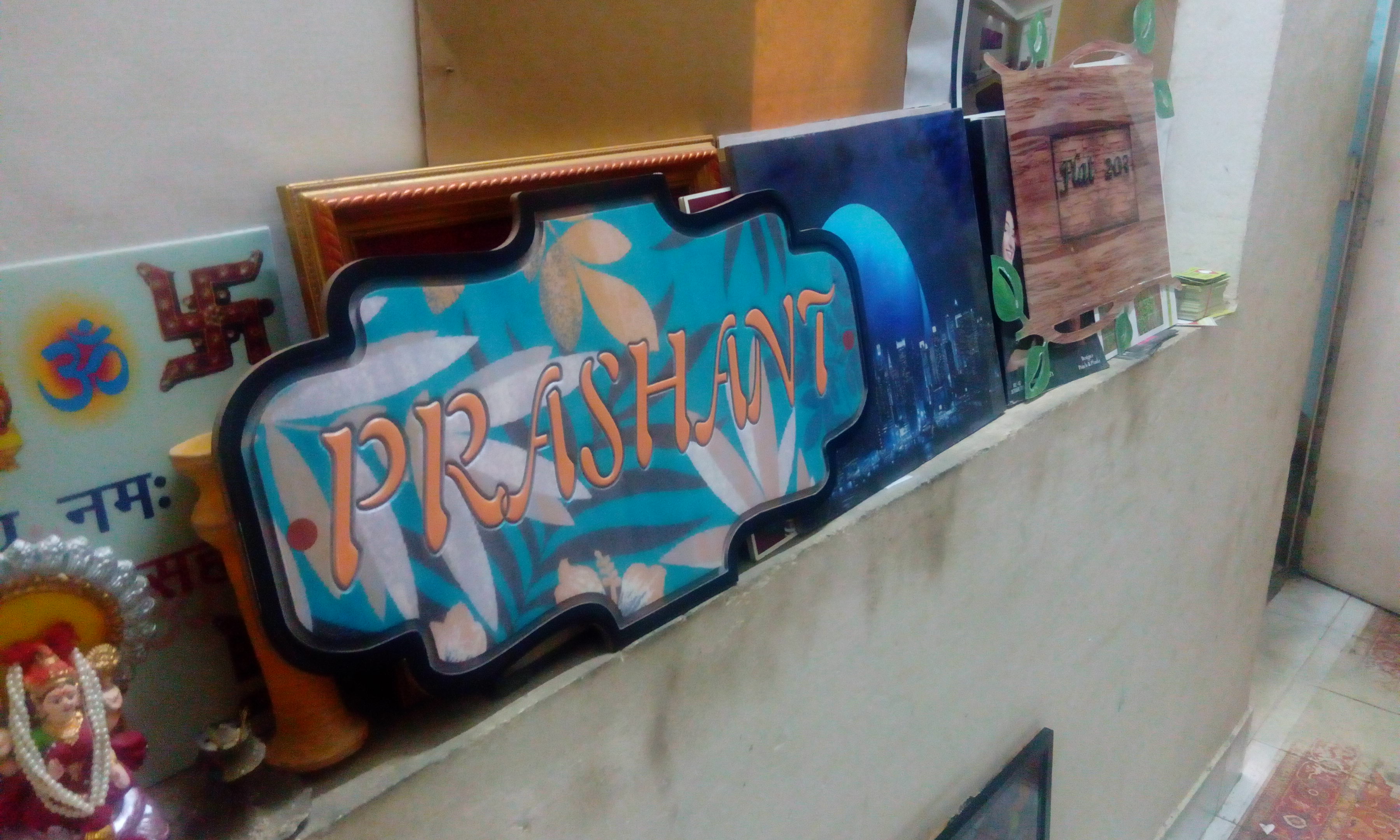 Completed name plates installation by Staynish