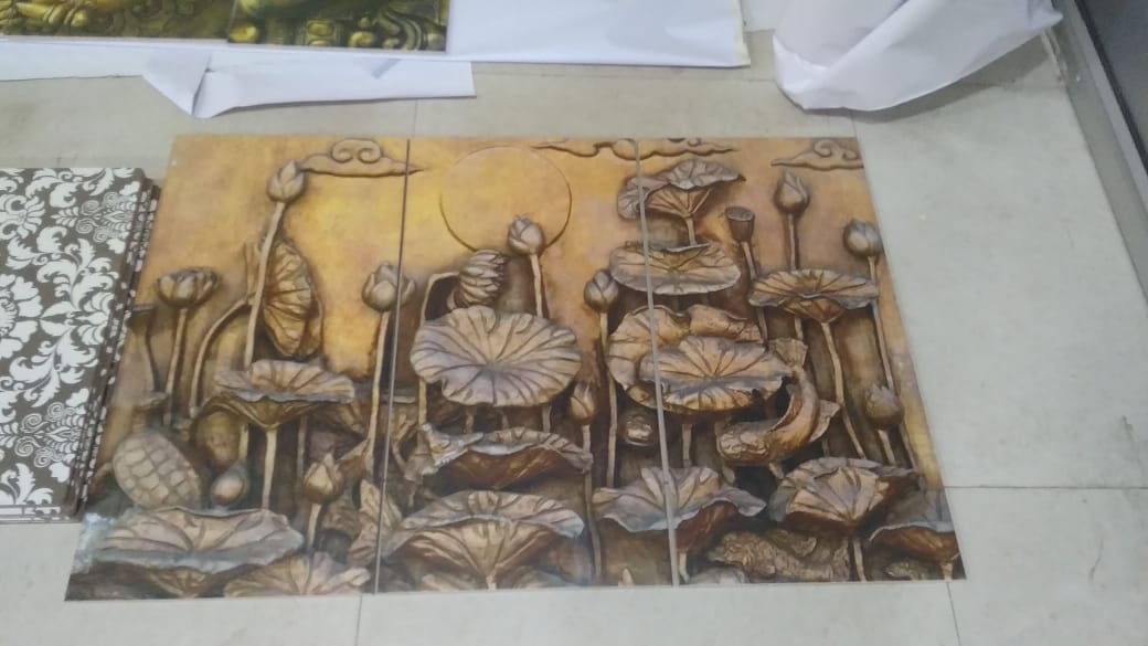 Completed tiles installation by Staynish
