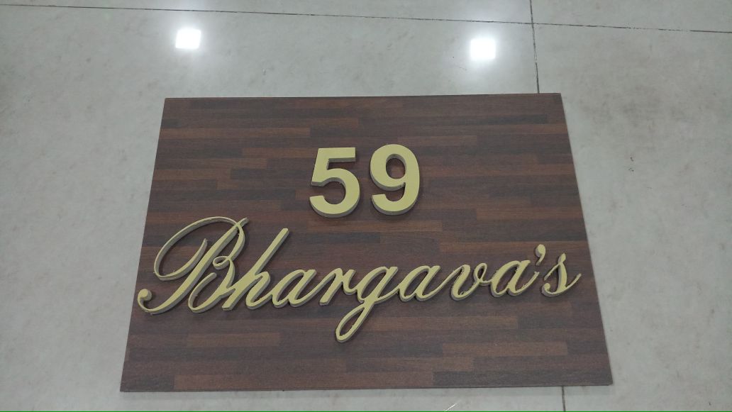 Completed name plates installation by Staynish