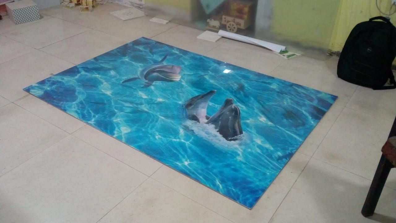 Completed tiles installation by Staynish
