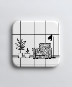 Living Room Highlighter Tiles