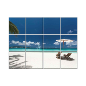 Beach Wall Tiles #005 - Ceramic, Digital Wall Tiles
