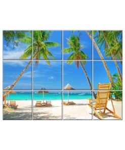 Beach Wall Tiles #035 - Ceramic, Digital Wall Tiles