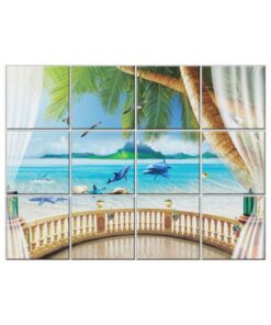 Beach Wall Tiles #079 - Ceramic, Digital Wall Tiles