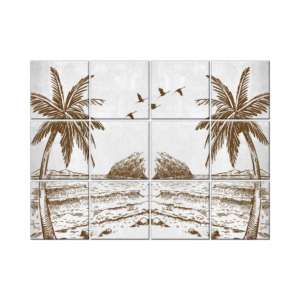 Beach Wall Tiles #088 - Ceramic, Digital Wall Tiles
