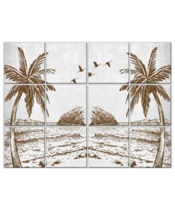Beach Wall Tiles #088 - Ceramic, Digital Wall Tiles