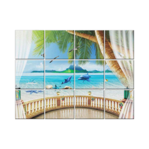 Beach Wall Tiles #089 - Ceramic, Digital Wall Tiles