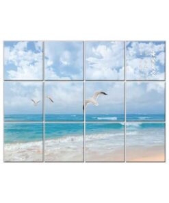 Beach Wall Tiles #094 - Ceramic, Digital Wall Tiles