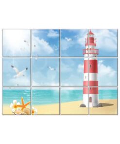 Beach Wall Tiles #096 - Ceramic, Digital Wall Tiles