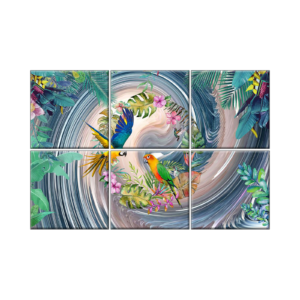 NISH! Tropical Wall Tiles #022 - Ceramic, Digital Poster Tiles