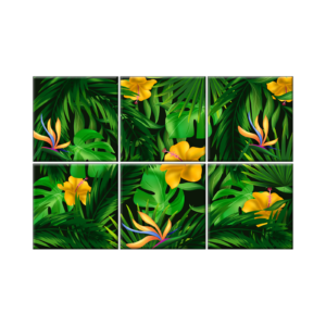 NISH! Tropical Wall Tiles #024 - Ceramic, Digital Poster Tiles