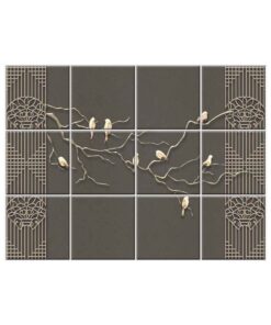 NISH! Bird Wall Tiles #015 - Ceramic, Digital Wall Tiles