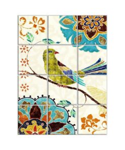 NISH! Bird Wall Tiles #514 - Ceramic, Digital Wall Tiles