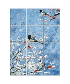 NISH! Bird Wall Tiles #518 - Ceramic, Digital Wall Tiles