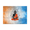NISH! Buddha Wall Tiles #017 - Ceramic, Digital Poster Wall Tiles