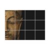 NISH! Buddha Wall Tiles #018 - Ceramic, Digital Poster Wall Tiles