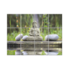 NISH! Buddha Wall Tiles #065 - Ceramic, Digital Poster Wall Tiles