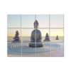 NISH! Buddha Wall Tiles #072 - Ceramic, Digital Poster Wall Tiles