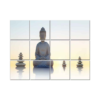 NISH! Buddha Wall Tiles #073 - Ceramic, Digital Poster Wall Tiles