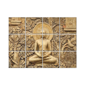 NISH! Buddha Wall Tiles #079 - Ceramic, Digital Poster Wall Tiles
