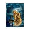NISH! Buddha Wall Tiles #158 - Ceramic, Digital Poster Wall Tiles
