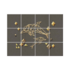 NISH! Dolphin Wall Tiles #090 - Ceramic, Digital Poster Wall Tiles
