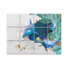 NISH! Dolphin Wall Tiles #091 - Ceramic, Digital Poster Wall Tiles