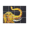 NISH! Elephant Wall Tiles #004 - Ceramic, Digital Poster Tiles