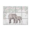 NISH! Elephant Wall Tiles #007 - Ceramic, Digital Poster Tiles