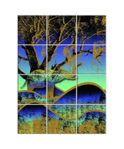NISH! Elephant Wall Tiles #502 - Ceramic, Digital Poster Tiles