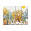 Forest Scenery Wall Tiles #055 - Ceramic, Digital Wall Tiles