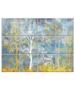 Forest Scenery Wall Tiles #061 - Ceramic, Digital Wall Tiles