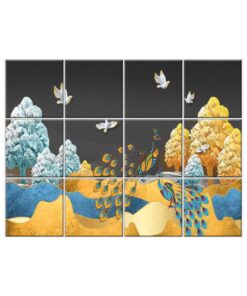 Forest Scenery Wall Tiles #062 - Ceramic, Digital Wall Tiles