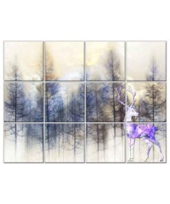Forest Scenery Wall Tiles #069 - Ceramic, Digital Wall Tiles