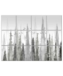 Forest Scenery Wall Tiles #070 - Ceramic, Digital Wall Tiles