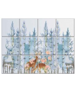 Forest Scenery Wall Tiles #071 - Ceramic, Digital Wall Tiles