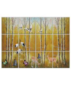Forest Scenery Wall Tiles #074 - Ceramic, Digital Wall Tiles