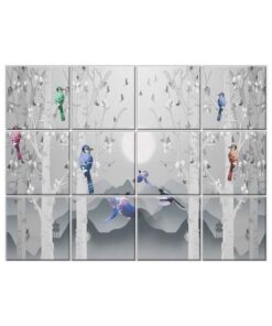 Forest Scenery Wall Tiles #075 - Ceramic, Digital Wall Tiles