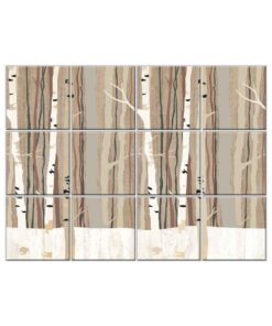 Forest Scenery Wall Tiles #081 - Ceramic, Digital Wall Tiles