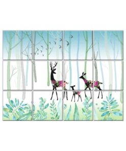 Forest Scenery Wall Tiles #083 - Ceramic, Digital Wall Tiles