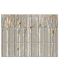 Forest Scenery Wall Tiles #084 - Ceramic, Digital Wall Tiles
