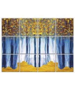 Forest Scenery Wall Tiles #089 - Ceramic, Digital Wall Tiles