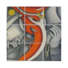 Ganesha Wall Tiles #057 - Ceramic, Digital Wall Tiles