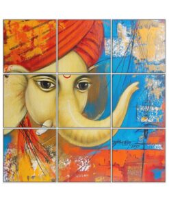 Ganesha Wall Tiles #058 - Ceramic, Digital Wall Tiles