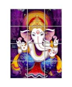 Ganesha Wall Tiles #104 - Ceramic, Digital Wall Tiles