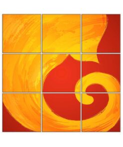 Ganesha Wall Tiles #108 - Ceramic, Digital Wall Tiles