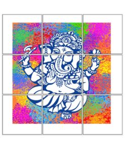 Ganesha Wall Tiles #137 - Ceramic, Digital Wall Tiles