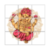Ganesha Wall Tiles #138 - Ceramic, Digital Wall Tiles