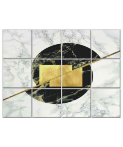 NISH! Geometric Wall Tiles #024 - Ceramic, Digital Poster Tiles